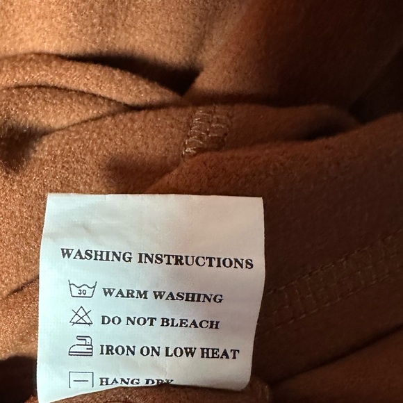 Fantaslook Long Sleeve Crewneck Sweatshirt Rust Brown Women’s Size XL - Picture 6 of 6